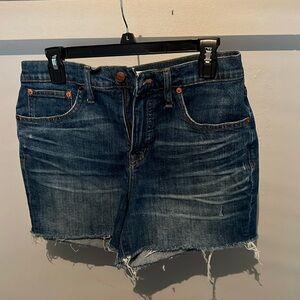 madewell jean shorts
